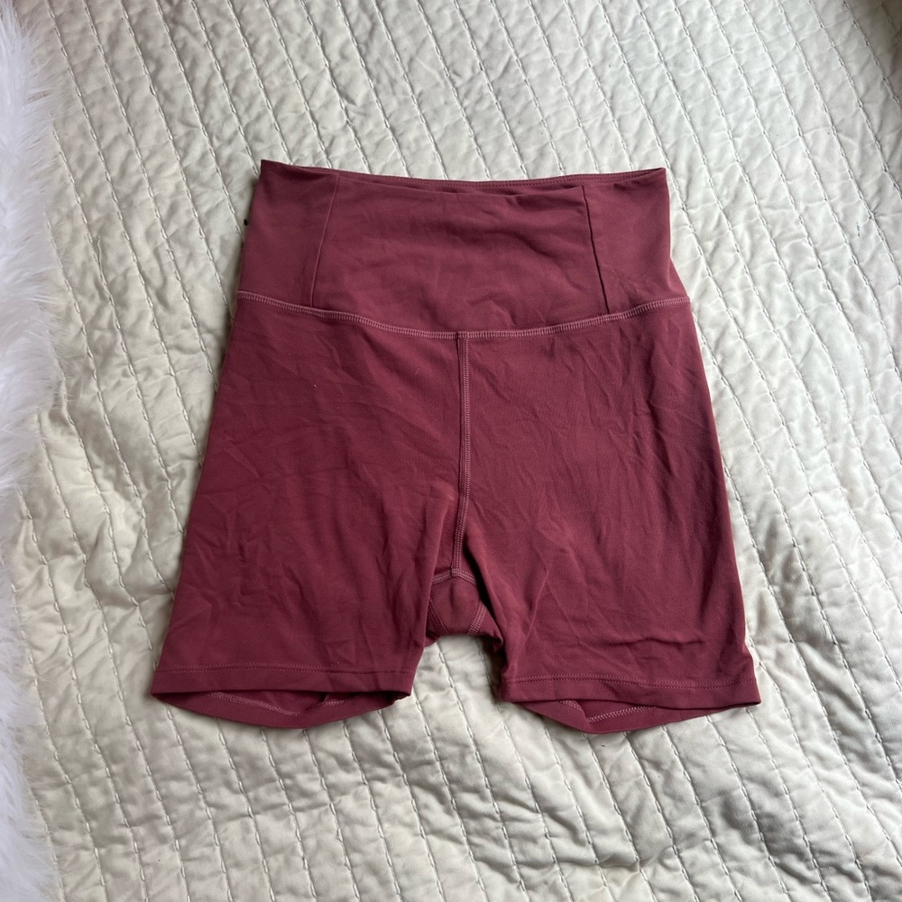 Girlfriend Collective Biker Shorts Pink